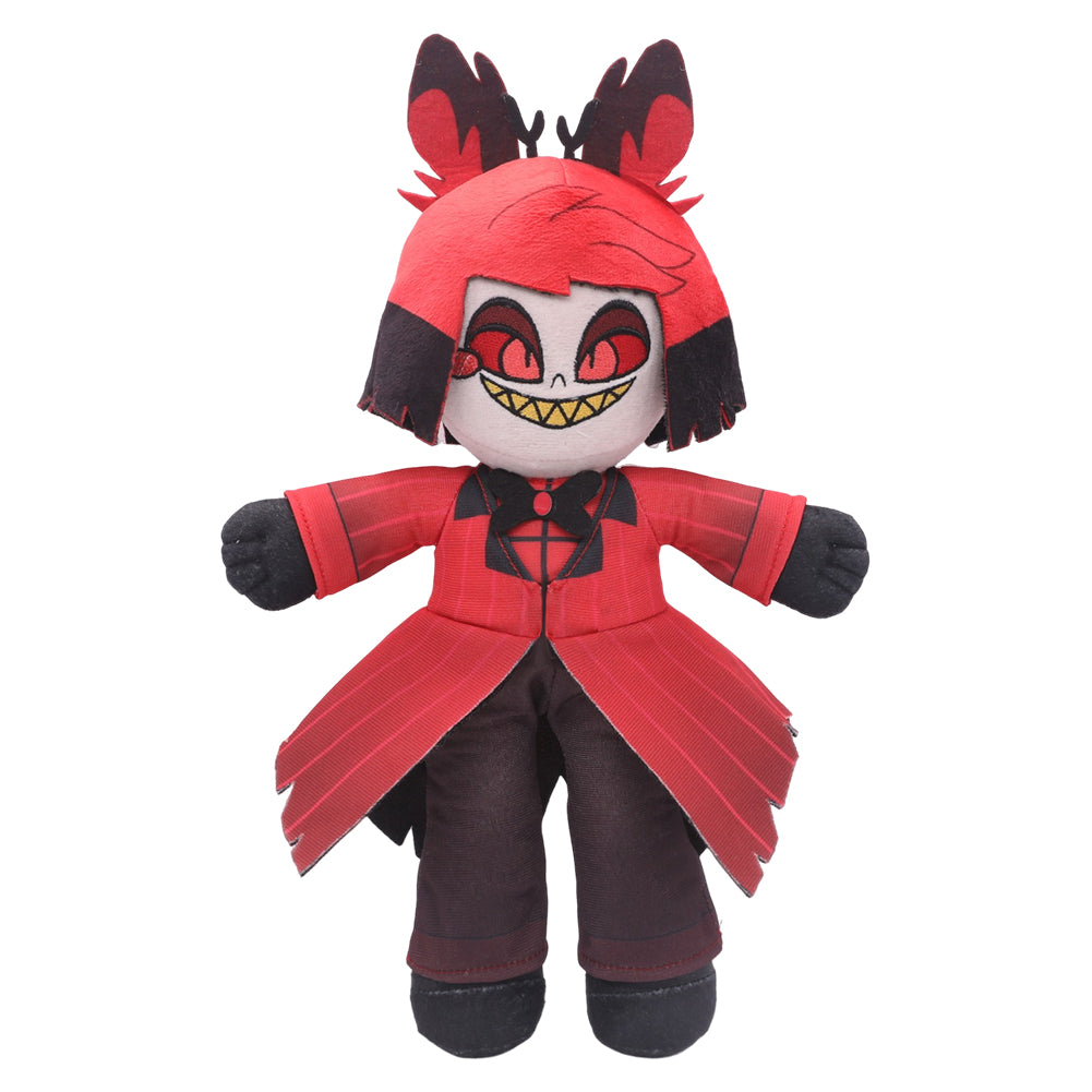 Hazbin Hotel Alastor Cosplay Plüschtiere Cartoon weiche Plüschpuppen Maskottchen Geburtstag Geschenk