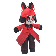 Hazbin Hotel Alastor Cosplay Plüschtiere Cartoon weiche Plüschpuppen Maskottchen Geburtstag Geschenk