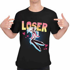 Hazbin Hotel Angel Dust T-Shirt Cosplay Kostüm Outfits Halloween Karneval Anzug