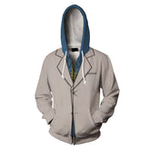 Herren Jujutsu Kaisen Nanami Kento Cosplay Hoodie 3D Druck Sweatshirt mit Kapuze Streetwear Pullover Anime