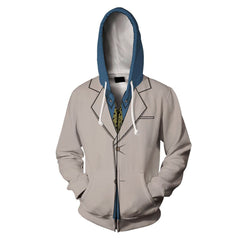 Herren Jujutsu Kaisen Nanami Kento Cosplay Hoodie 3D Druck Sweatshirt mit Kapuze Streetwear Pullover Anime