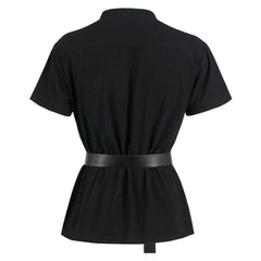 Herren Mittelalter Kurzärmeliges Hemd Cosplay Kostüm Outfits Halloween Karneval Anzug