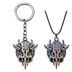 Illithid Cosplay Schlüsselanhänger KeyRings Halloween Karneval Kostüm Zubehör Geschenke
