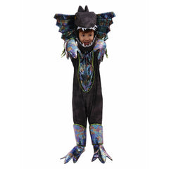 Kinder Antiker Dilophosaurus Cosplay Kostüm Outfits Halloween Karneval Anzug