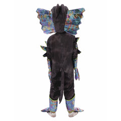 Kinder Antiker Dilophosaurus Cosplay Kostüm Outfits Halloween Karneval Anzug