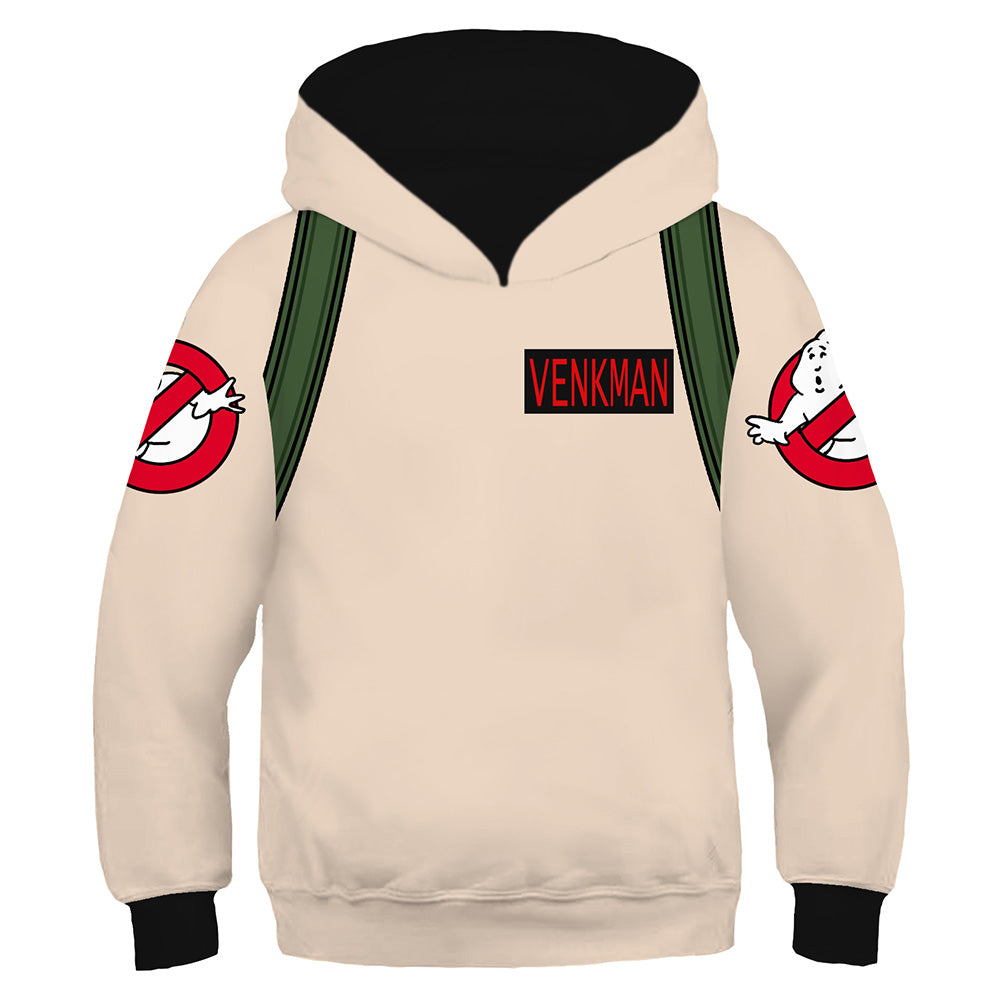 Kinder Ghost Busters Cosplay Hoodie 3D Druck Sweatshirt Streetwear Pullover