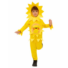 Kinder Jumpsuit Weihnachten Sonne Cosplay Kostüm Outfits Halloween Karneval Anzug
