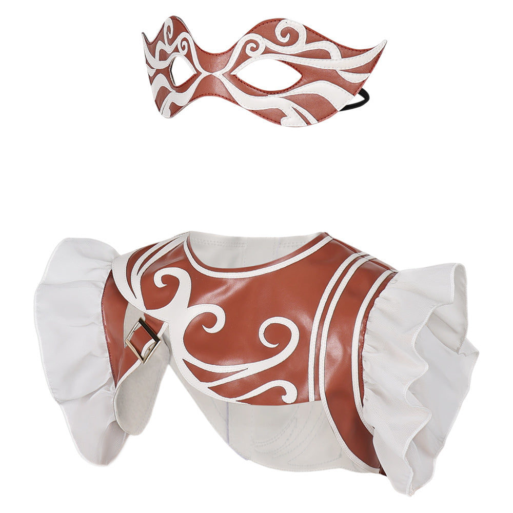 Kinder Kitty Kostüm Outfits Halloween Karneval Anzug Urlaub verkleiden sich Auge Maske Kitty