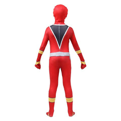 Kinder Kyoryu Sentai Zyuranger Cosplay Jumpsuit Kostüm Outfits Halloween Karneval Anzug