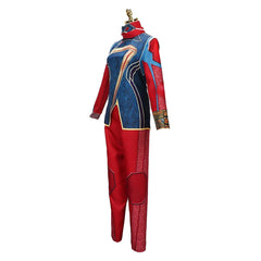 Kinder Mädchen Kamala Khan Cosplay Kostüm Outfits Halloween Karneval Anzug