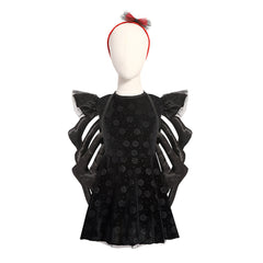 Kinder Mädchen Kleid Achtbeinige Spinne Cosplay Kostüm Outfits Halloween Karneval Anzug