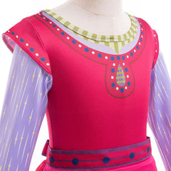 Kinder Mädchen Kleid Film 2023 - Dahlie Blume Cosplay Kostüm Outfits