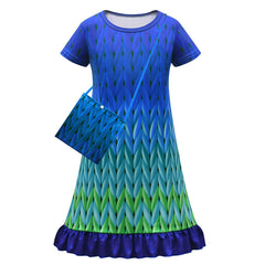 Kinder Mädchen Kleid Trolls Band Together poppy Cosplay Kostüm Outfits Halloween Karneval Anzug