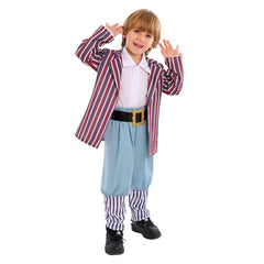 Kinder Oompa cosplay kostüm Outfits Halloween Karneval Anzug