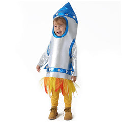 Kinder Rakete Cosplay Kostüm Outfits Halloween Karneval Anzug