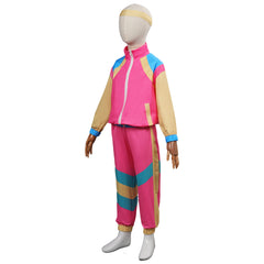 Kinder Retro Tanzsportbekleidung Kostüm 80er Jahre Höhe der Mode Muschelanzug Cosplay Kostüm Outfits Halloween Karnevalsanzug
