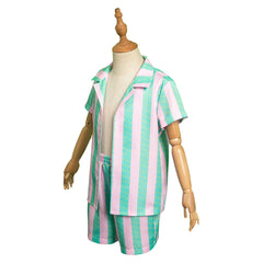 Kinder Strand Shirt Badeshorts Set Cosplay Kostüm Outfits Halloween Karneval Anzug