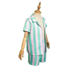 Kinder Strand Shirt Badeshorts Set Cosplay Kostüm Outfits Halloween Karneval Anzug