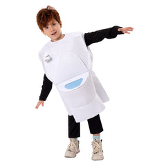 Kinder Toilettenmann Cosplay Kostüm Outfits Halloween Karneval Anzug