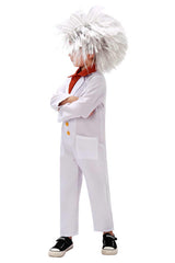 Kinder Weihnachten Wissenschaftler Cosplay-Kostüm für Kinder - Physiker Cosplay-Outfit für Schulaufführungen
