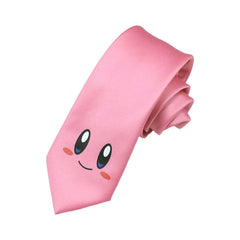 Kirby Krawatte Kostüm Outfits Halloween Karneval Anzug Game