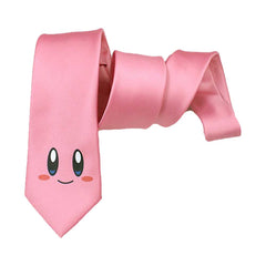 Kirby Krawatte Kostüm Outfits Halloween Karneval Anzug Game