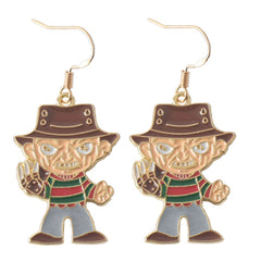 Lustiger Geist und Clown Cosplay Ohrringe Kostüm Requisiten Outfits Halloween Karneval Zubehör Geschenk