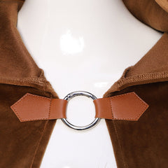 Mittelalterlicher Retro Umhang Cosplay Kostüm Outfits Halloween Karneval Anzug