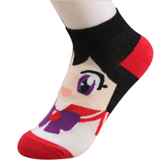 Sailor Moon 6 Paar Socken Zubehör Geschenke Anime