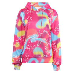 unisex rosa Hoodie Sweatshirt Cosplay Kostüm Outfits Halloween Karneval Anzug