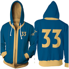 unisex Spiel Fallout Shelter Cosplay Hoodie Kostüm Outfits Halloween Karneval Anzug