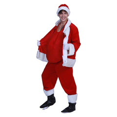 Weihnachtsmann falscher Bauch Cosplay Kostüm Outfits Weihnachten
