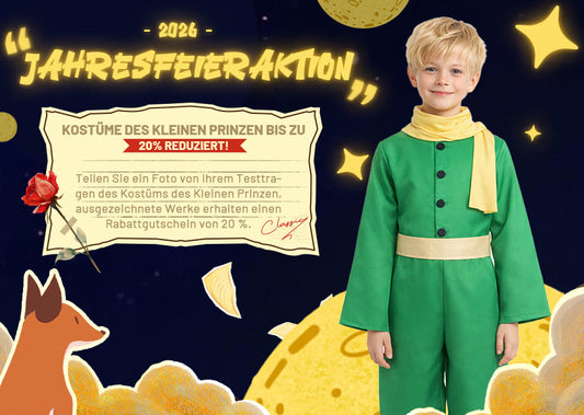 2026 Kleiner Prinz-Jubiläum: Rabatte & Foto-Wettbewerb