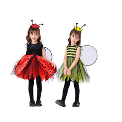 Kinder Biene Marienkäfer Cosplay Kostüm Halloween Ferienkostüm