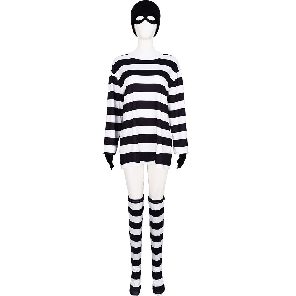 Dieb 6tlg. Kostüm  Dieb Unisex Cosplay Outfits
