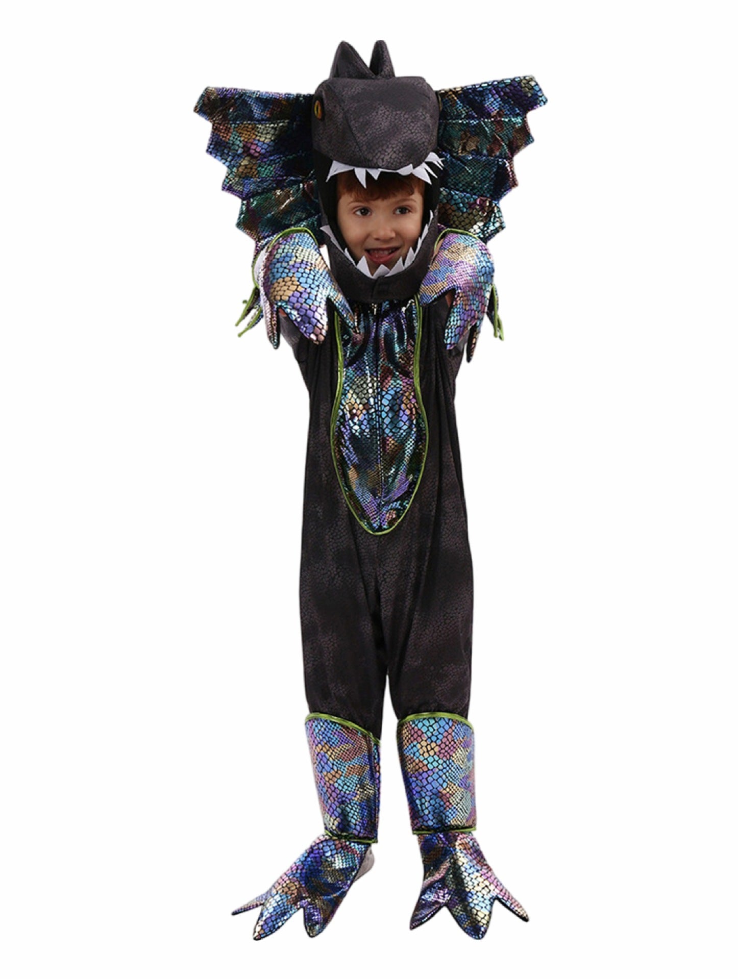 Kinder Halloween Dinosaurier Tier Kostüm Niedlicher Dinosaurier Cosplay Spiel Kostüme Party