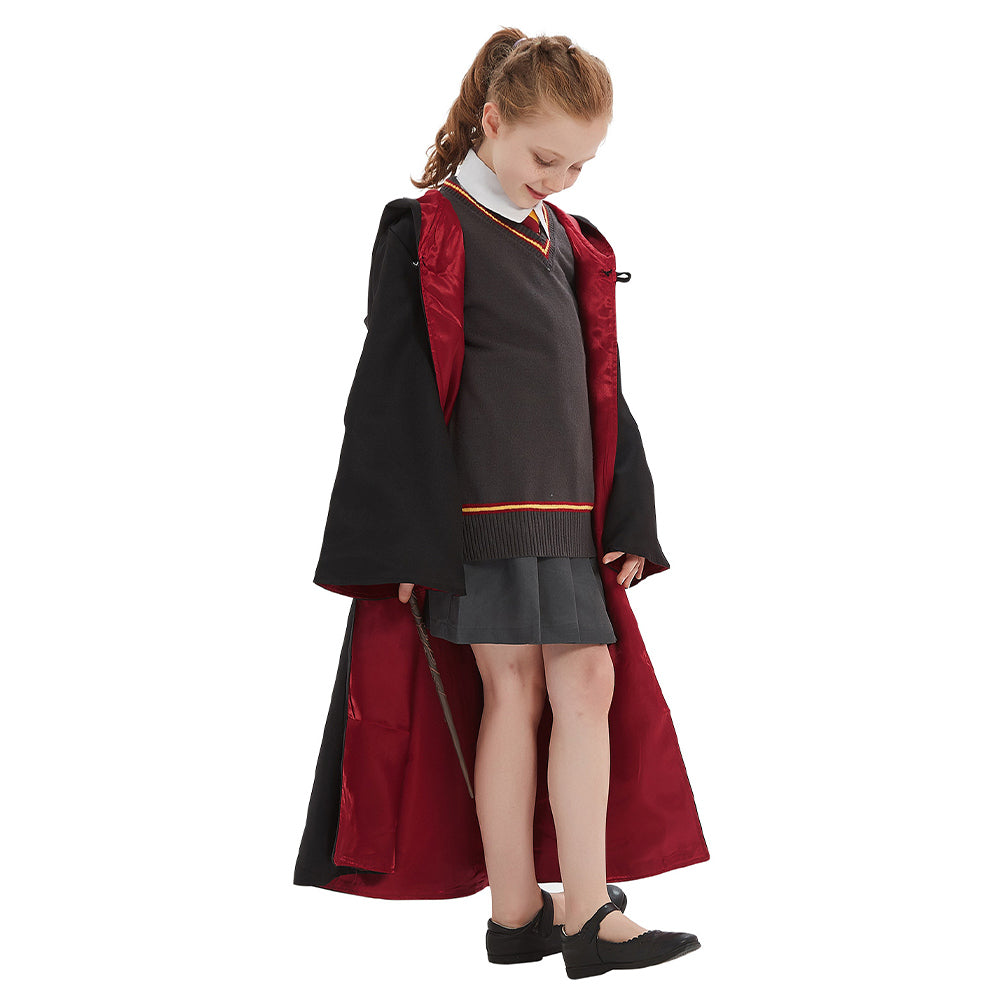 Mädchen Gryffindor Hermione Harry Potter Granger Hermine granger Kostüm für Kinder