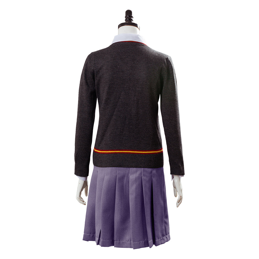 Harry Potter Gryffindor Uniform Hermione Granger Hermine granger Kostüm für Erwachsene Damen
