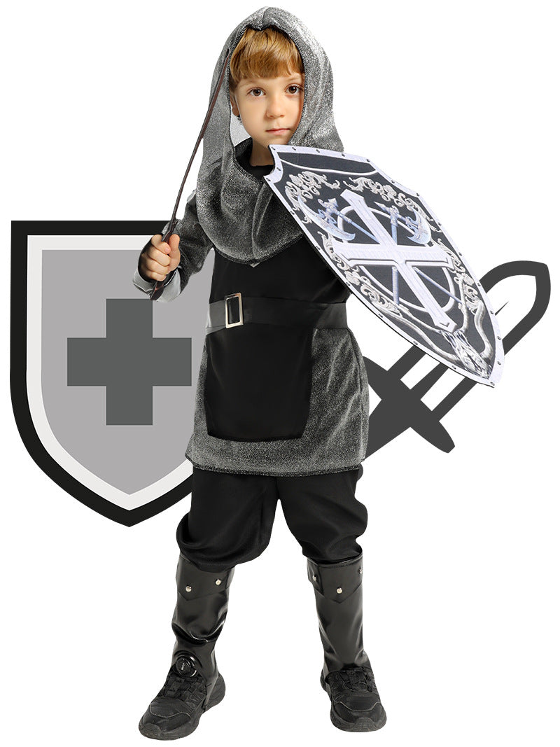 Kinder Mittelalterliche Halloween Ritter Kostüm Karneval cosplay