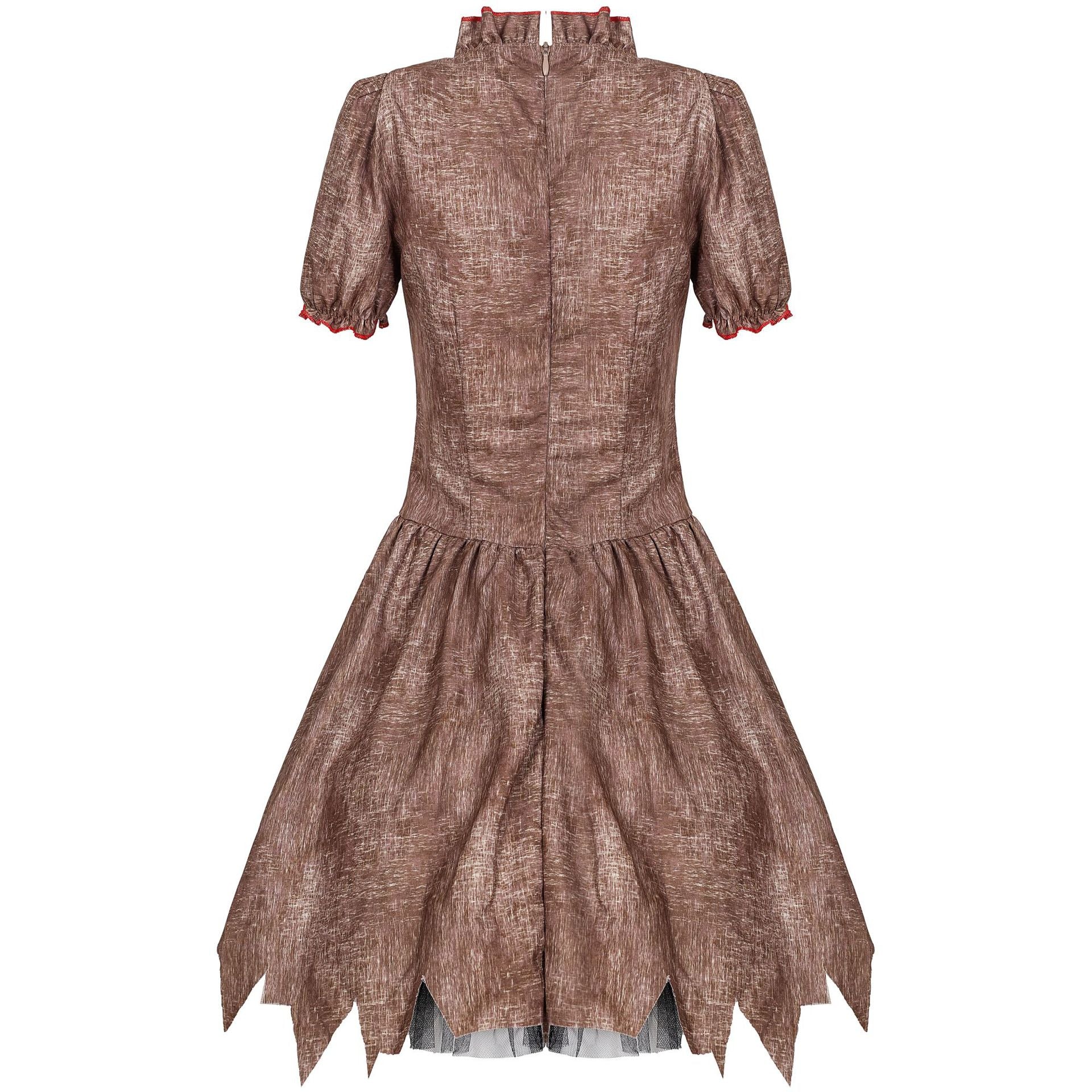 Voodoo Puppe Kostüm Damen Erwachsene Halloween Karneval Kostüm