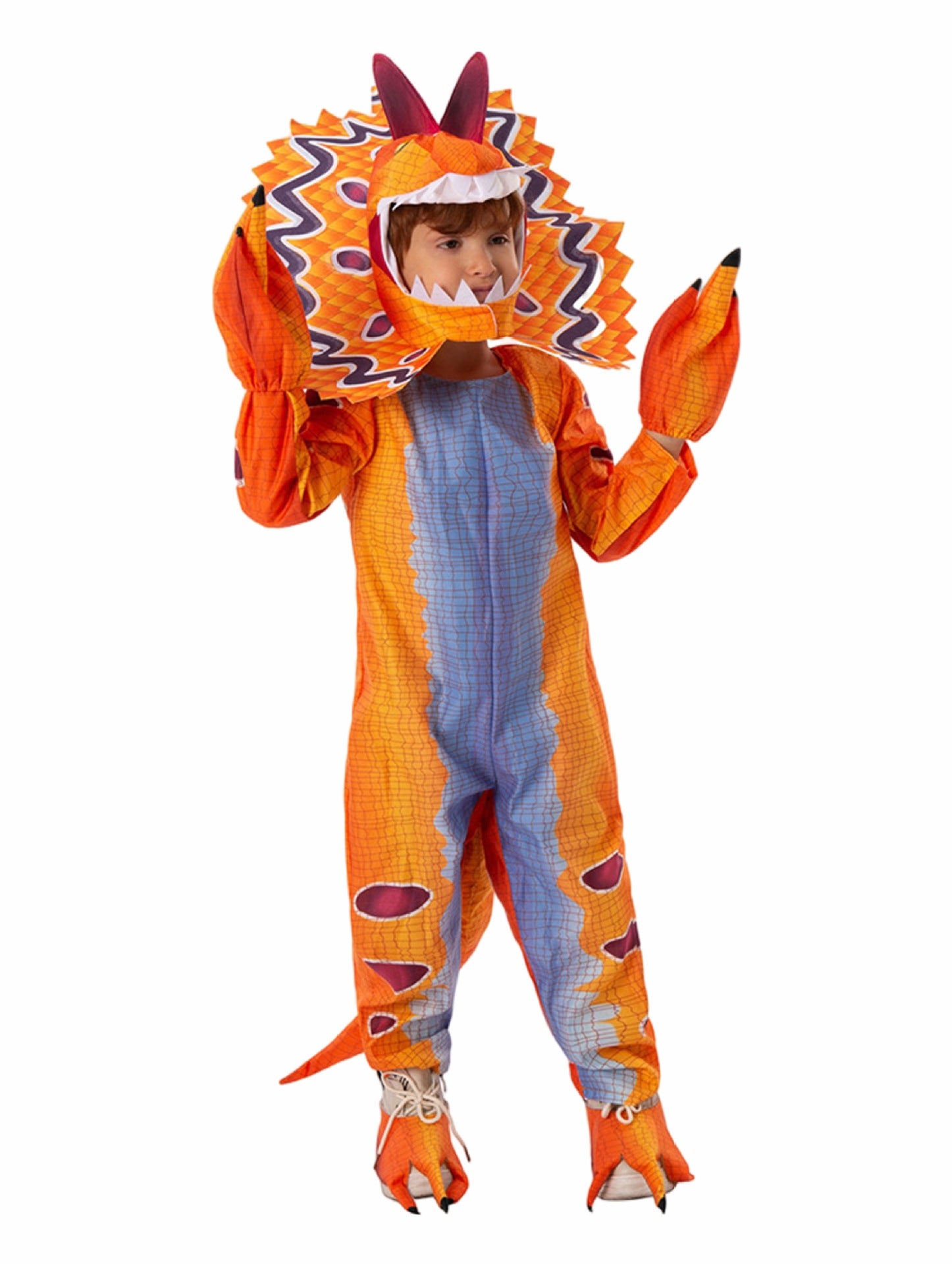 Kinder Halloween Dinosaurier Tier Kostüm Niedlicher Dinosaurier Cosplay Spiel Kostüme Party