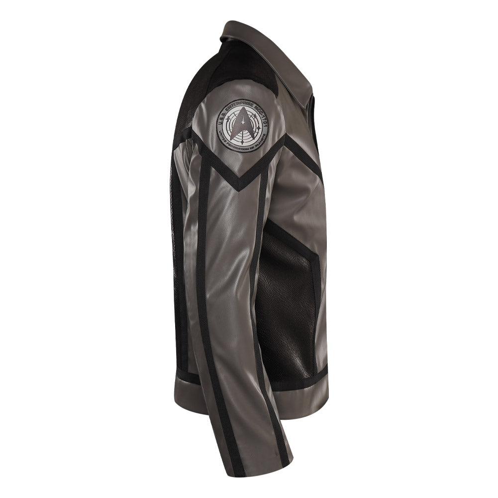 Herren Cosplay Kostüm Kostüme Halloween Karneval Anzug Captain Christopher Pike