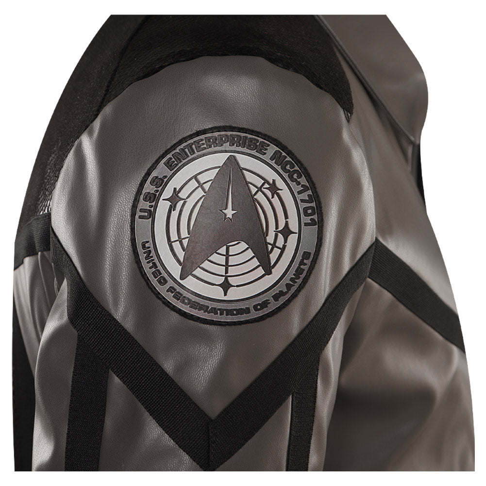 Herren Cosplay Kostüm Kostüme Halloween Karneval Anzug Captain Christopher Pike
