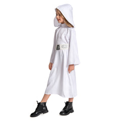Kinder Mädchen Leia Cosplay Kostüm Outfits Halloween Karneval Anzug
