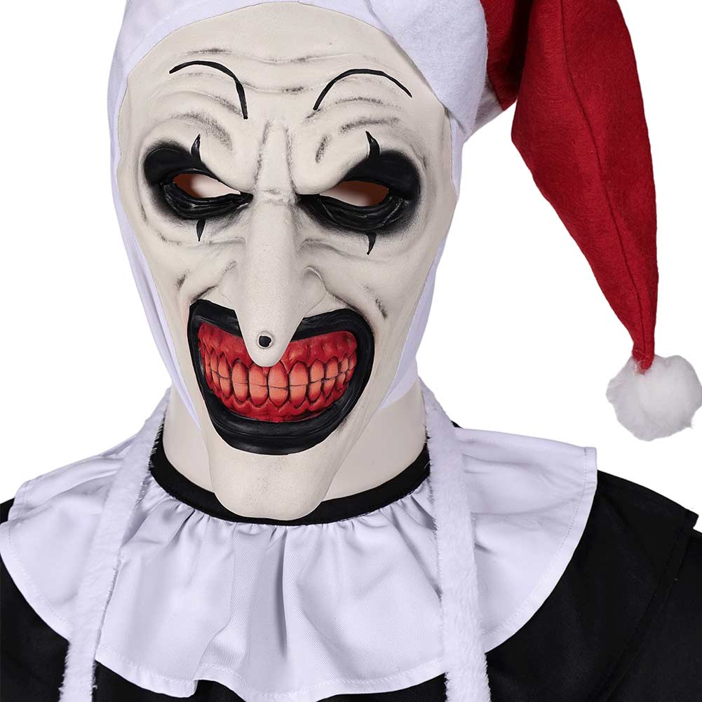 Film Terrifier 3 Cosplay Kostüm Weihnachts Kostüm Hallowenn Karneval Outfit Set