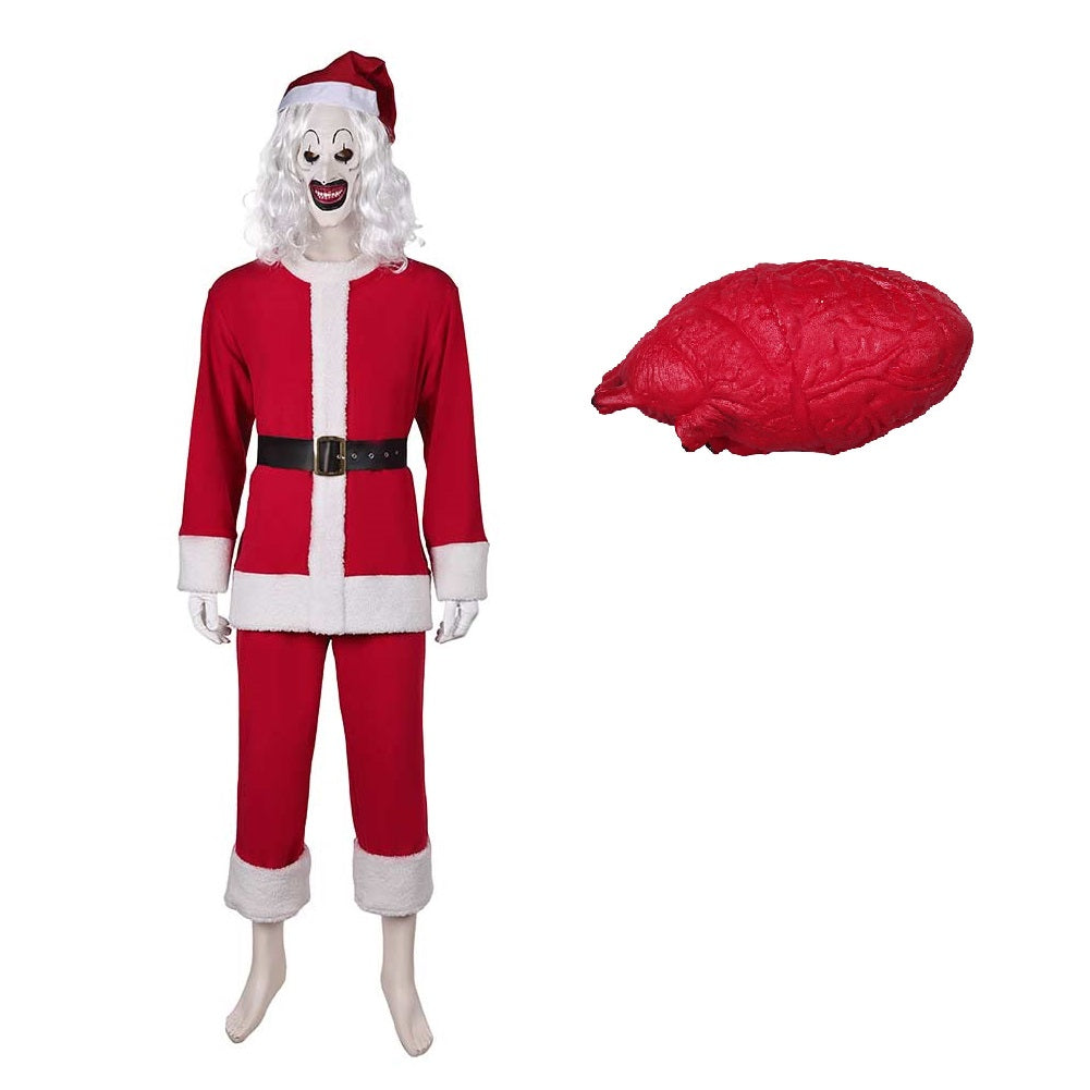 Film Terrifier 3 Cosplay Kostüm Weihnachts Kostüm Hallowenn Karneval Outfit Set