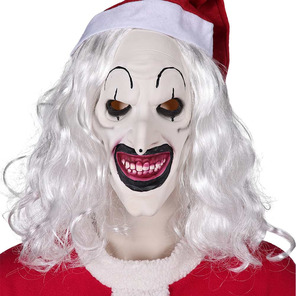 Film Terrifier 3 Cosplay Kostüm Weihnachts Kostüm Hallowenn Karneval Outfit Set