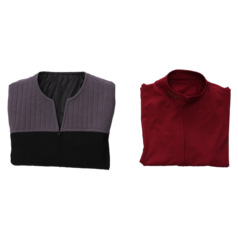 Herren Picard Jacke Cosplay Kostüm Outfits