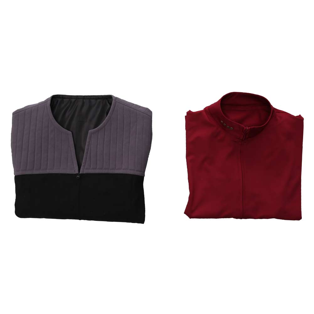 Herren Picard Jacke Cosplay Kostüm Outfits
