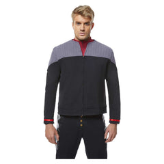 Herren Picard Jacke Cosplay Kostüm Outfits